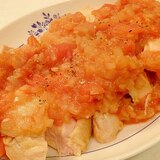 フライパンで簡単★鶏むね肉のトマト煮